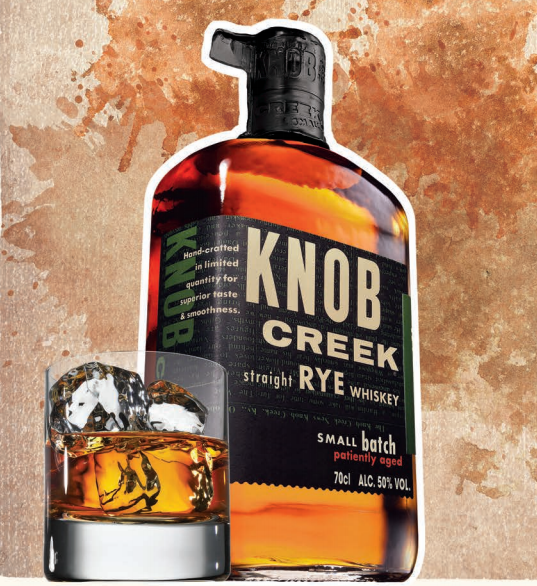 Knob creek straight rye whiskey